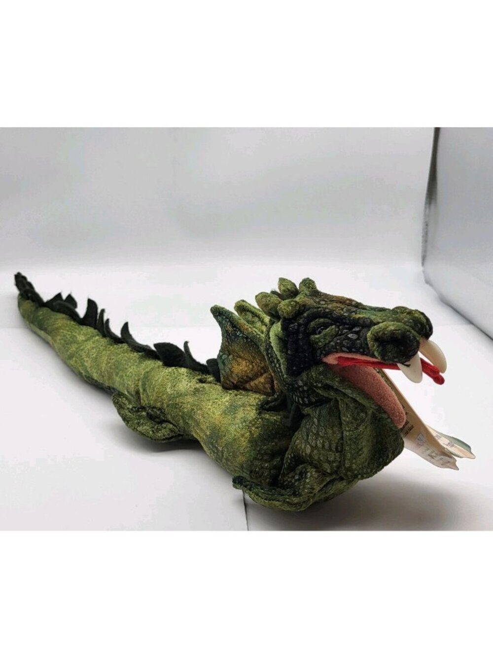 Folkmanis Small Sea Serpent Green Puppet Dragon pretend play toy